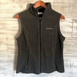 Columbia Women’s Gray Fleece Vest